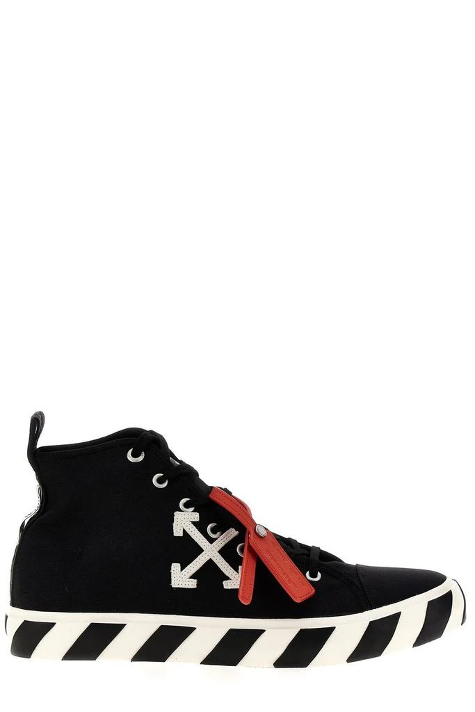 商品Off-White|Off-White Vulcanized Lace-Up Sneakers,价格¥2601,第1张图片