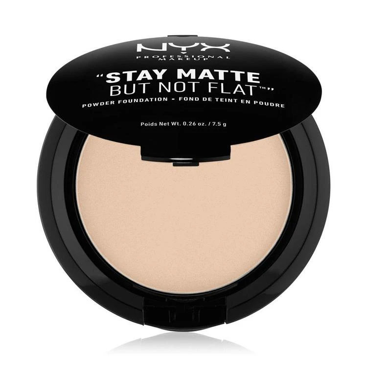 商品NYX Professional Makeup|持久哑光塑颜粉饼,价格¥71,第4张图片详细描述
