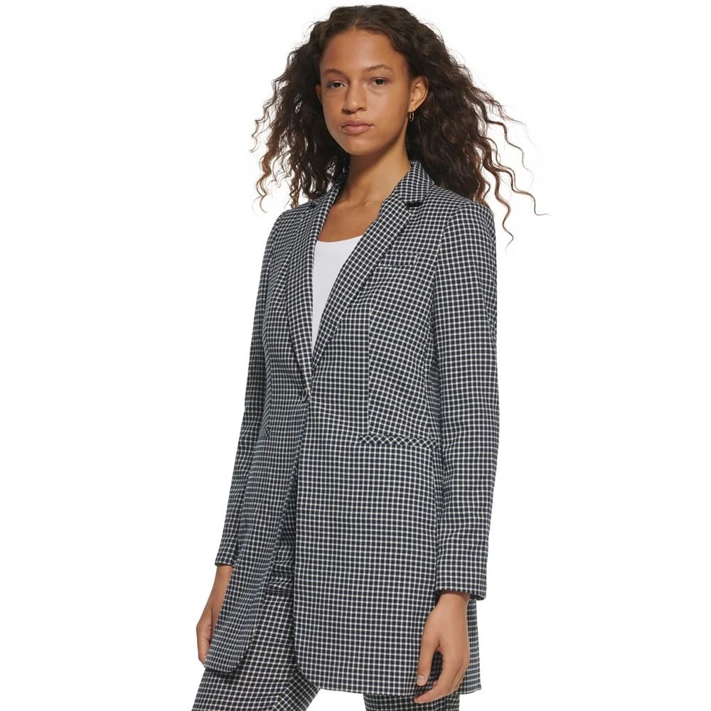 商品Tommy Hilfiger|Women's Plaid Topper Jacket,价格¥468,第3张图片详细描述