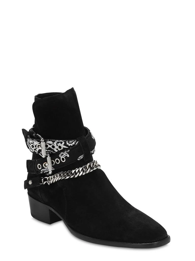 商品AMIRI|Bandana Buckle Suede Boots,价格¥10697,第3张图片详细描述