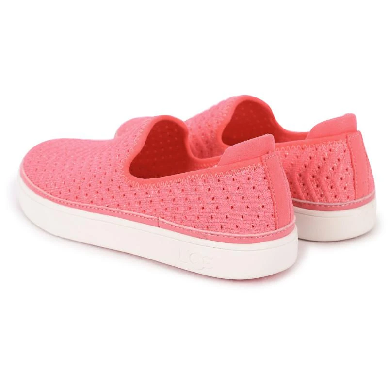 商品UGG|Perforated glitter detailing slip on sneakers in pink,价格¥513,第2张图片详细描述