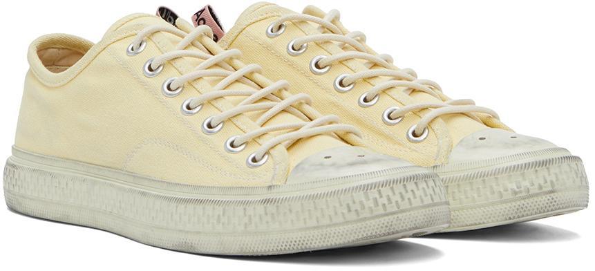 商品Acne Studios|Yellow Ballow Tumbled Low Sneakers,价格¥1329,第6张图片详细描述