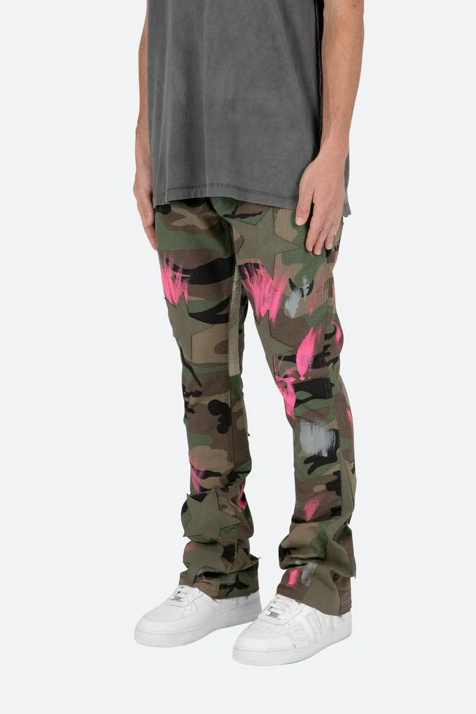商品MNML|B439 Star Flare Denim - Camo,价格¥347,第2张图片详细描述