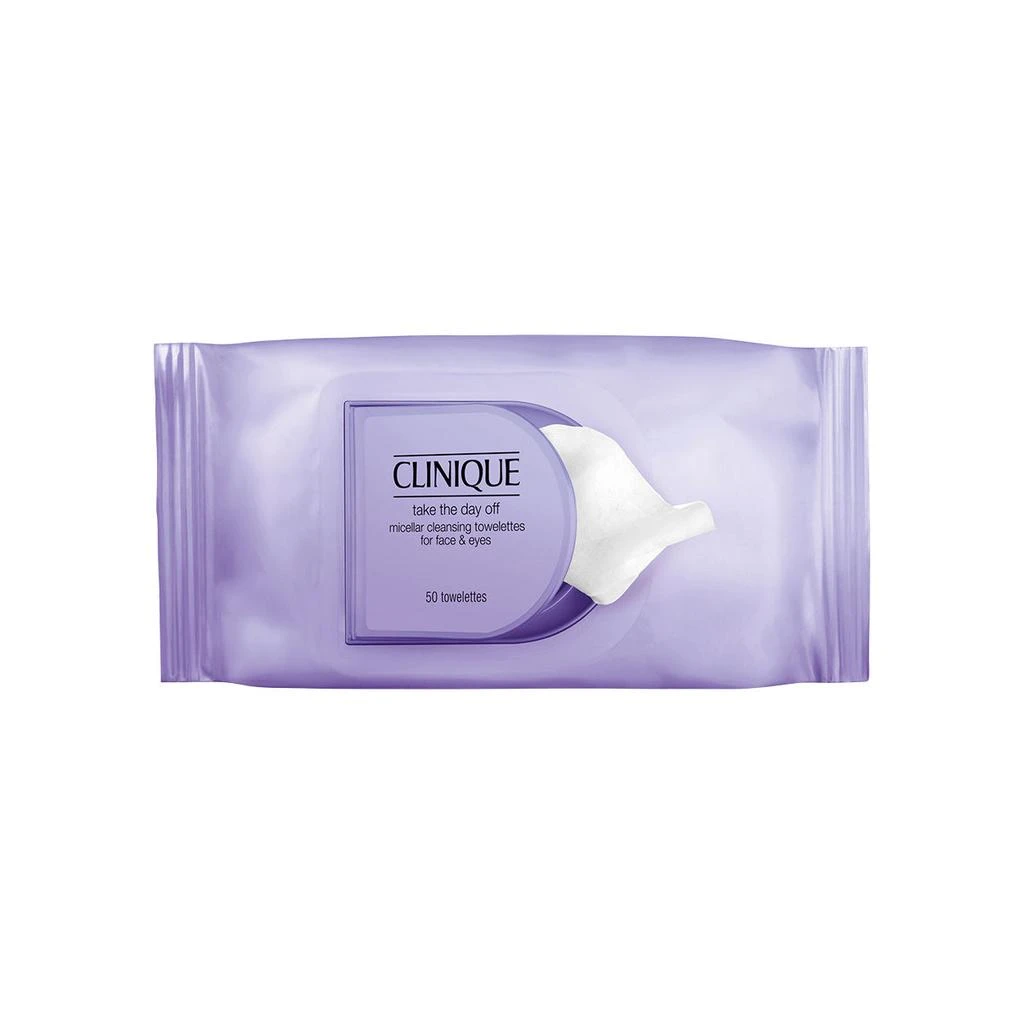 商品Clinique|Take The Day Off Micellar Cleansing Towelettes for Face and Eyes towelettes,价格¥164,第1张图片