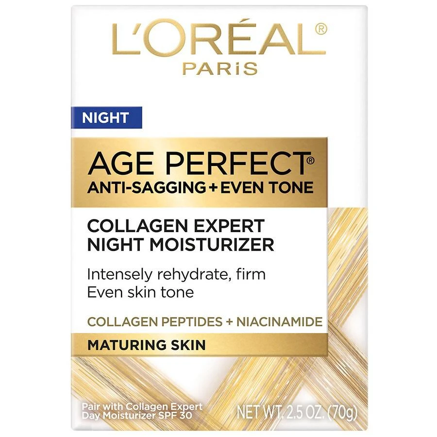 商品L'Oreal Paris|Collagen Expert Night Moisturizer for Face,价格¥127,第3张图片详细描述