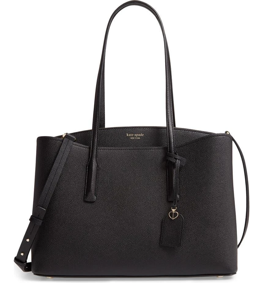 商品Kate Spade|margaux large leather work tote,价格¥1550,第1张图片