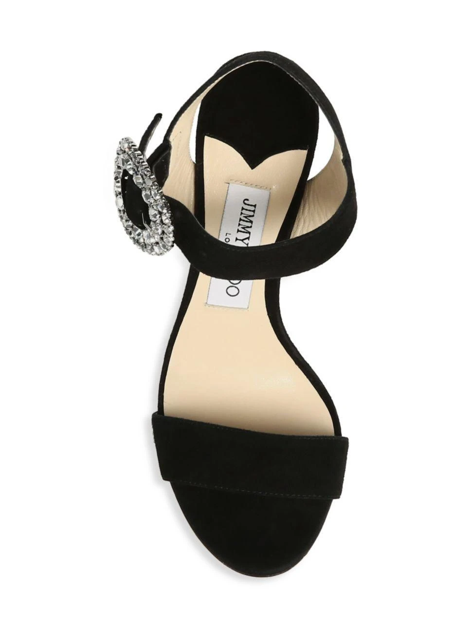 商品Jimmy Choo|Jimmy Choo - Mischa Suede Ankle-Strap Sandals,价格¥2848,第5张图片详细描述