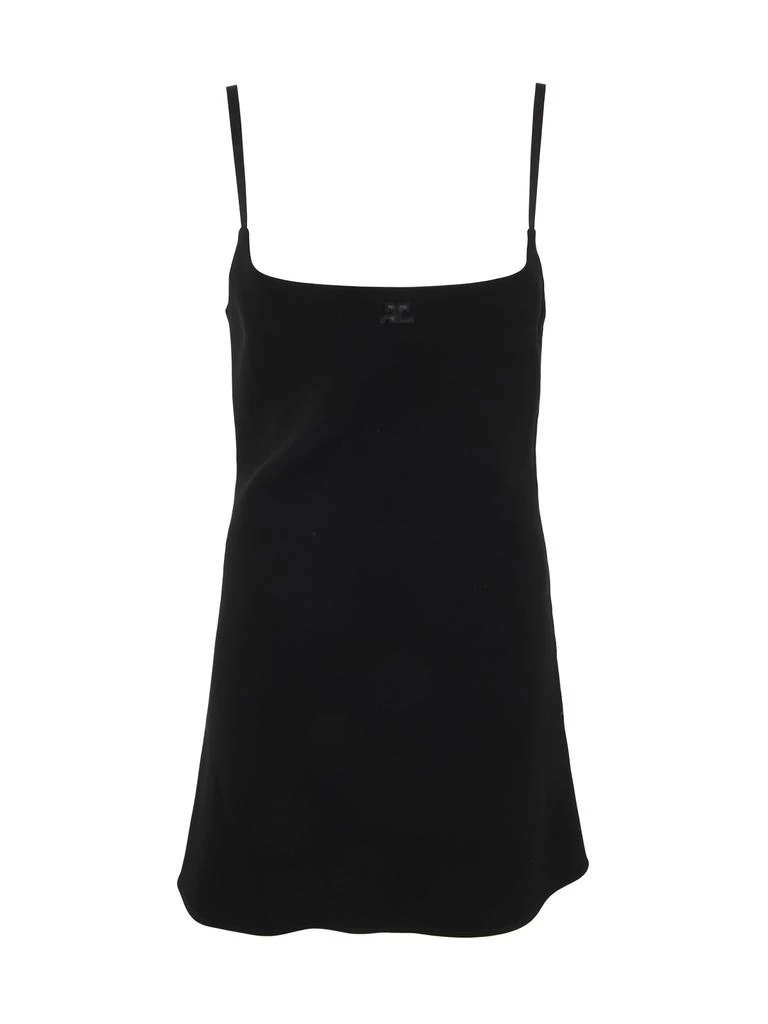 商品COURREGÈS|A-LINE CREPE DRESS,价格¥4572,第1张图片