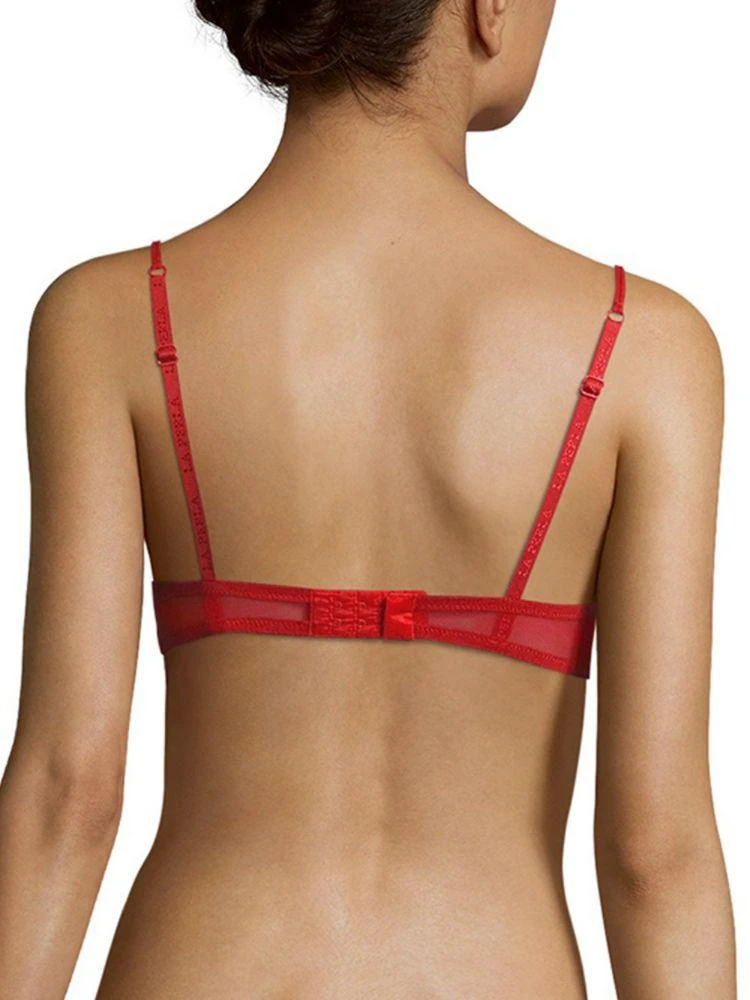 商品La Perla|Reggiseno Floral-Lace Underwire Push-Up Bra,价格¥651,第2张图片详细描述