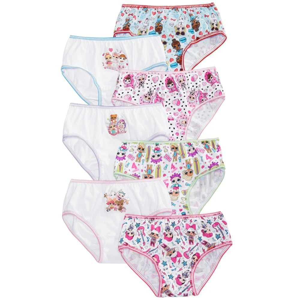 商品LOL Surprise!|L.O.L. Surprise!  Little & Big Girls 7-Pk. Cotton Panties,价格¥195,第1张图片