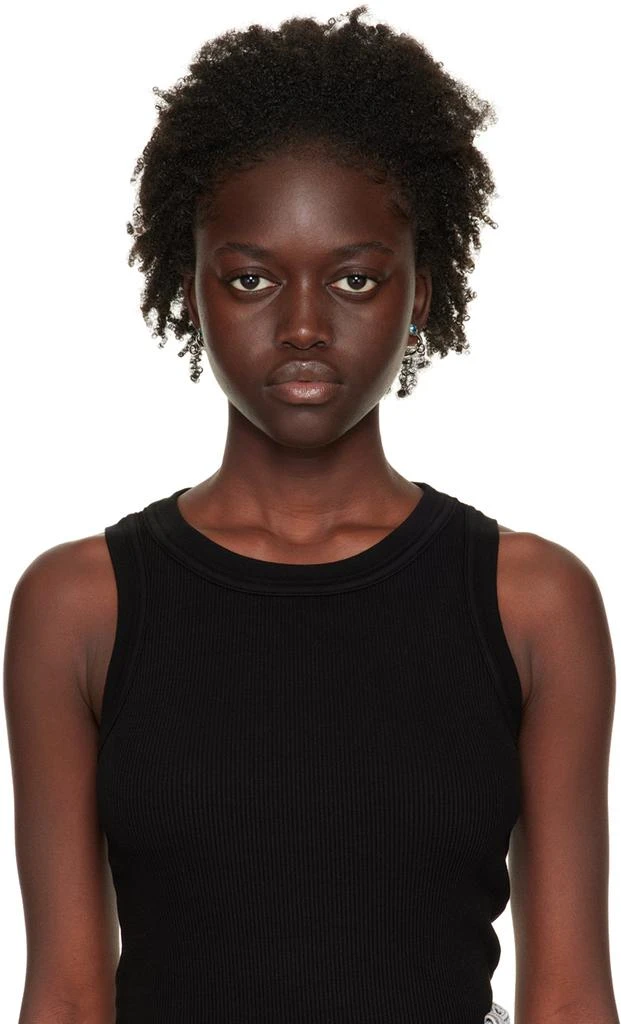 商品Justine Clenquet|SSENSE Exclusive Silver Nate Earrings,价格¥110,第2张图片详细描述