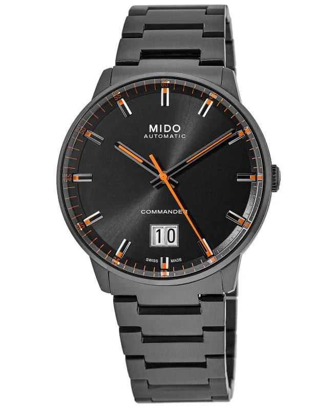 商品MIDO|Mido Commander Big Date Black Dial Grey Steel Men's Watch M021.626.33.051.00,价格¥6379,第1张图片