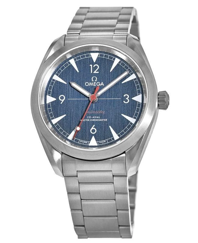 商品Omega|Omega Seamaster Railmaster Co-Axial Master Chronometer 40mm Blue Dial  Steel Men's Watch 220.10.40.20.03.001,价格¥27470,第1张图片