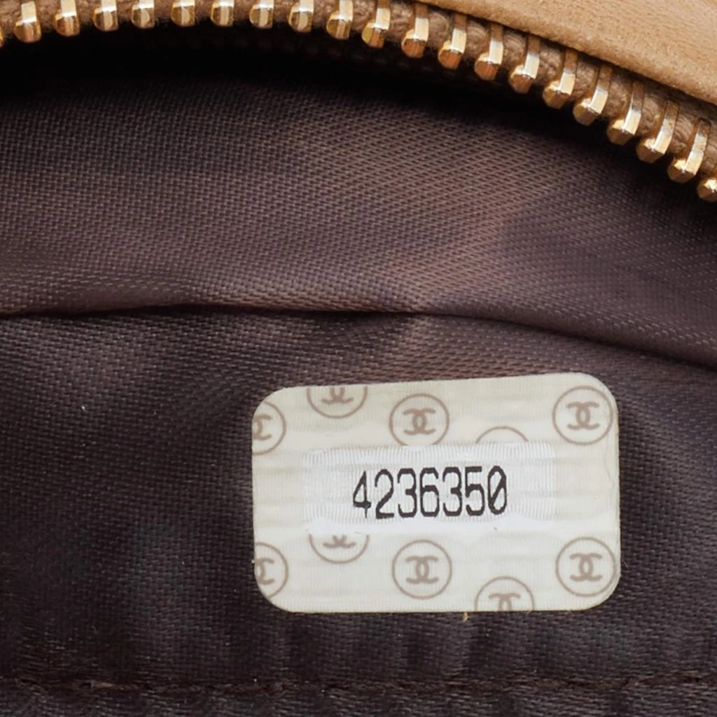 Chanel Beige Quilted Leather Vintage Camera Bag 商品