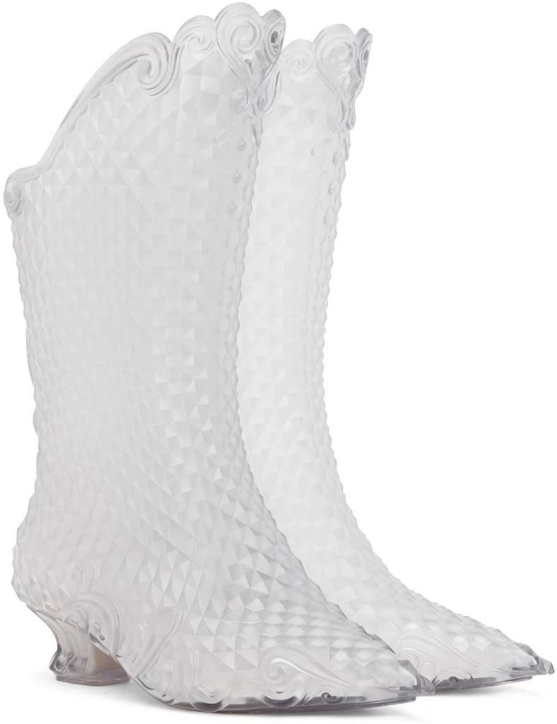 商品Y/Project|Transparent Melissa Edition Court Boots,价格¥1548,第4张图片详细描述