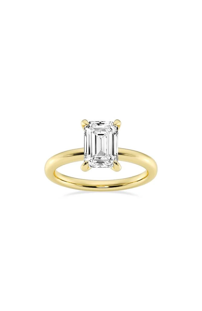 商品Badgley Mischka|Emerald Cut Lab Created Diamond Engagement Ring - 2.00 ctw,价格¥14808,第1张图片