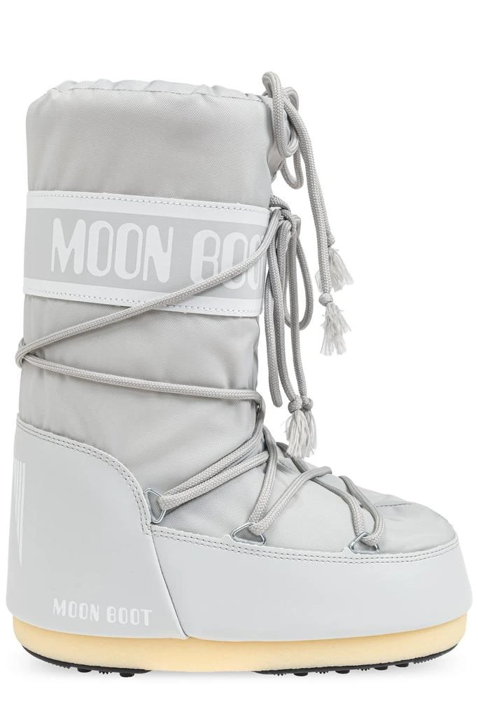 商品Moon Boot|Moon Boot Kids Icon Logo Printed Lace-Up Boots,价格¥1353,第1张图片