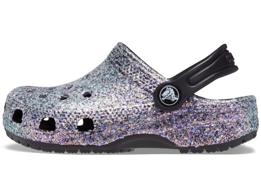 商品Crocs|Classic Glitter Clog (Little Kid/Big Kid),价格¥271,第4张图片详细描述
