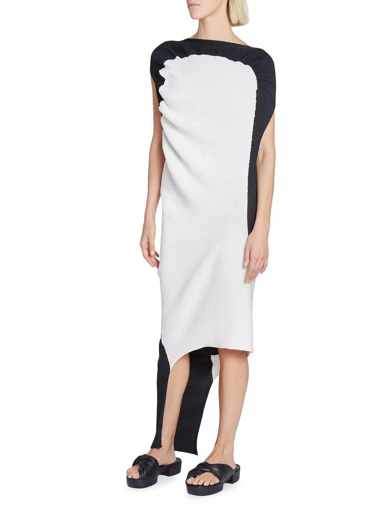 商品Issey Miyake|Aerate Asymmetric Midi dress,价格¥2985,第4张图片详细描述