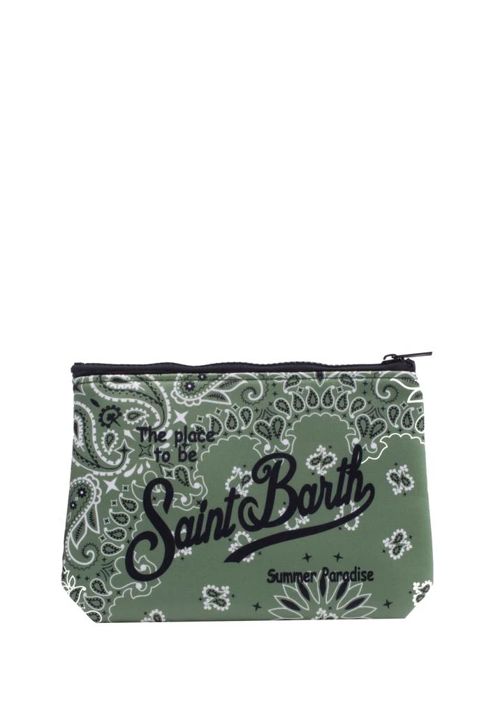 商品Mc2 Saint Barth|Clutch In Scub With Bandana Print,价格¥521,第3张图片详细描述