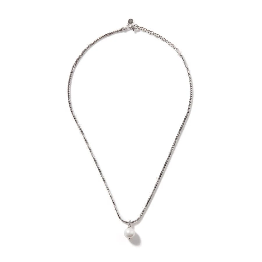商品John Hardy|Classic Chain Pearl Pendant Sterling Silver Necklace - Nb900001x18-20,价格¥3899,第1张图片