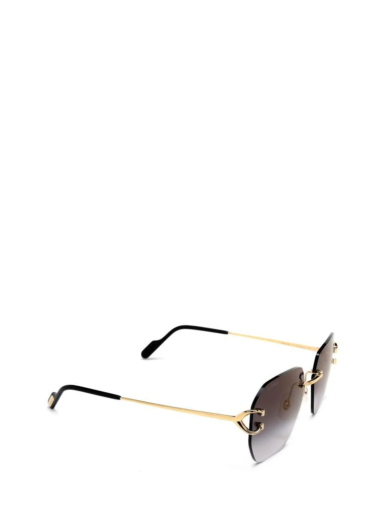 商品Cartier|Cartier Geometric Frame Sunglasses,价格¥6848,第2张图片详细描述