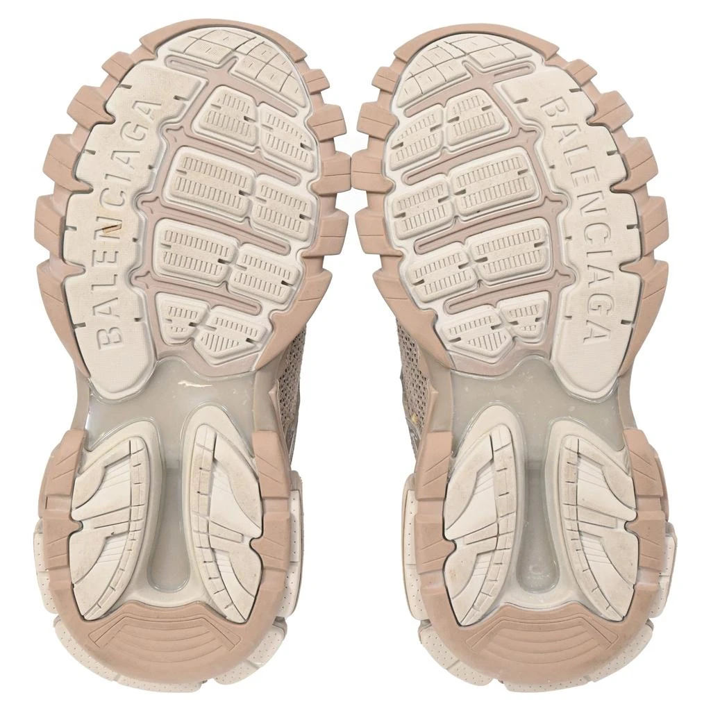 Track 0.3 Distressed Sneakers in Beige Polyester 商品