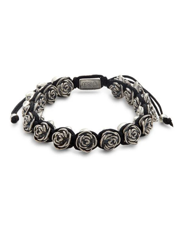 商品King Baby|Rose & Macrame Bracelet,价格¥480,第1张图片