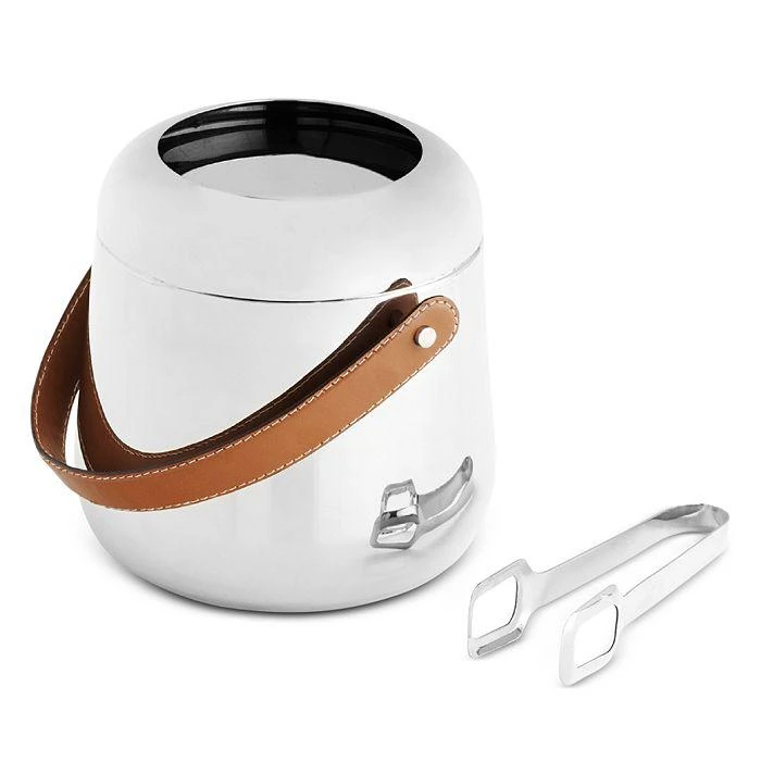 商品Nambé|Tahoe Ice Bucket with Tongs,价格¥987,第4张图片详细描述
