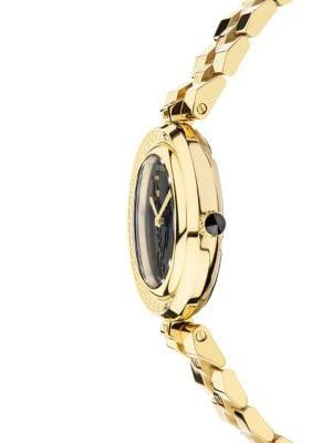 商品Versace|34MM Goldtone Stainless Steel Bracelet Watch,价格¥5167,第2张图片详细描述