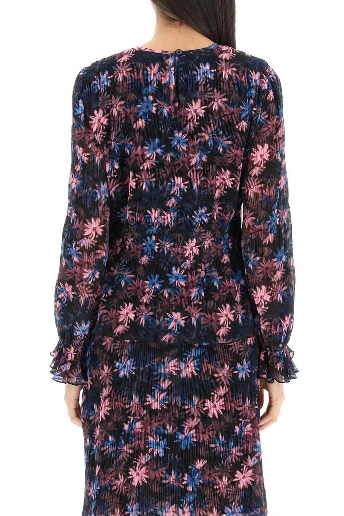 商品Ganni|Ganni pleated georgette blouse,价格¥1392,第3张图片详细描述
