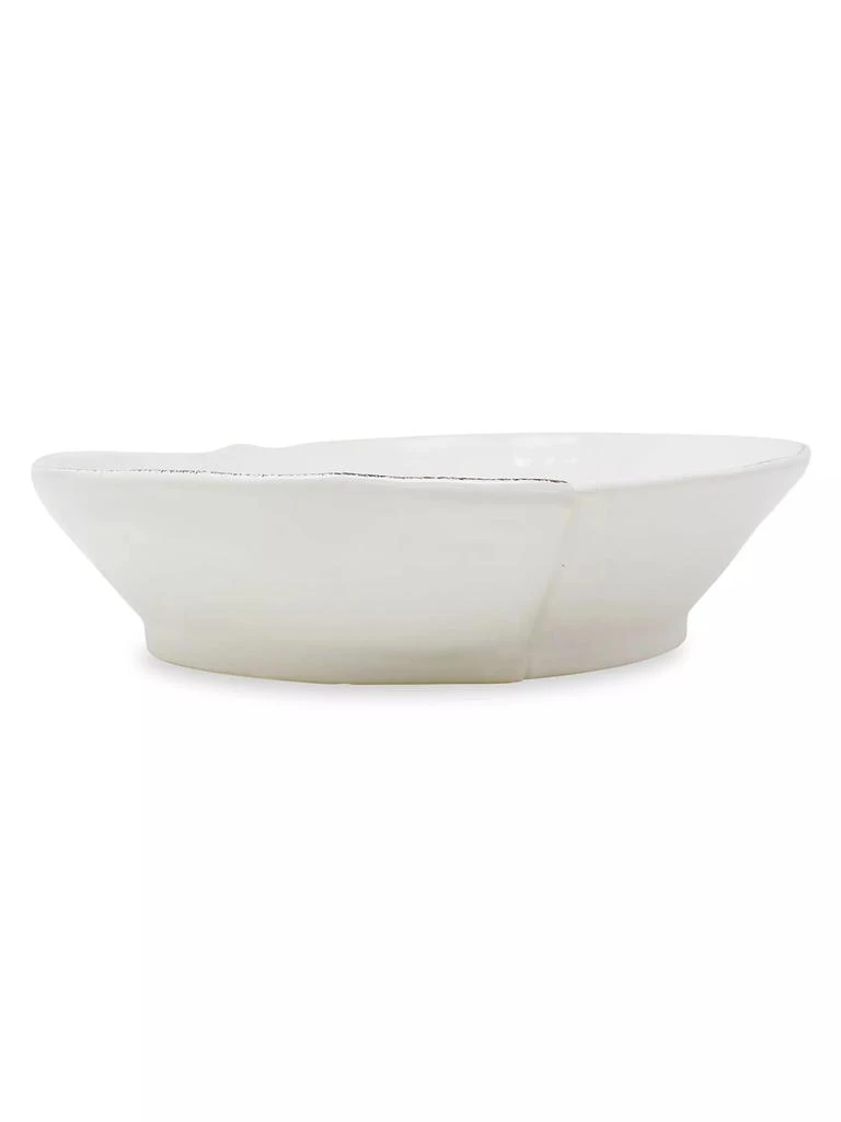 商品Vietri|Lastra White Medium Shallow Serving Bowl,价格¥1003,第2张图片详细描述