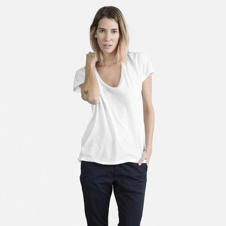 商品Everlane|纯棉U领T恤,价格¥118,第3张图片详细描述