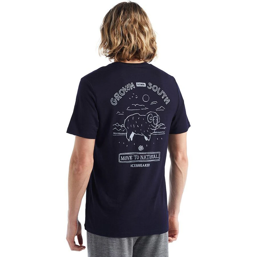 商品Icebreaker|Tech Lite II Grown Down South Short-Sleeve T-Shirt - Men's,价格¥386,第1张图片