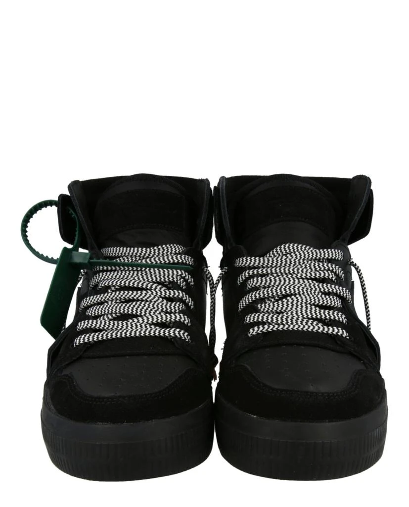 商品Off-White|Vulcanized High-Top Leather Sneakers,价格¥2267,第5张图片详细描述