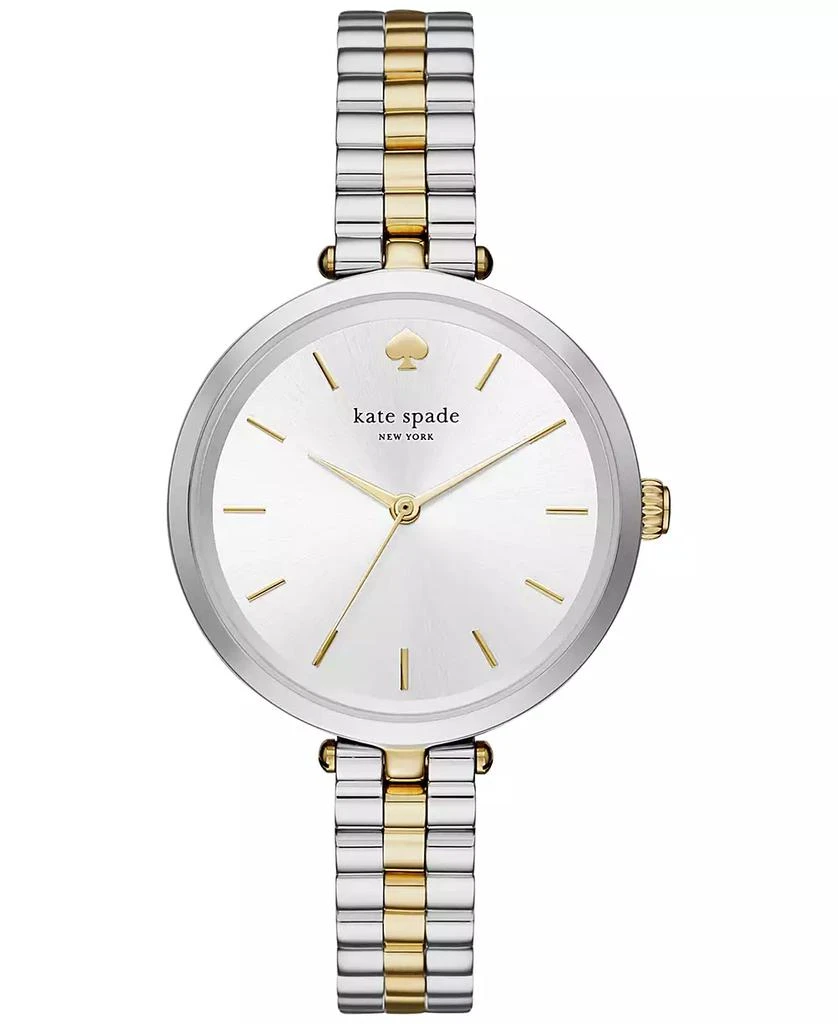 商品Kate Spade|Women's Holland Two-Tone Stainless Steel Bracelet Watch 34mm KSW1119,价格¥1528,第1张图片