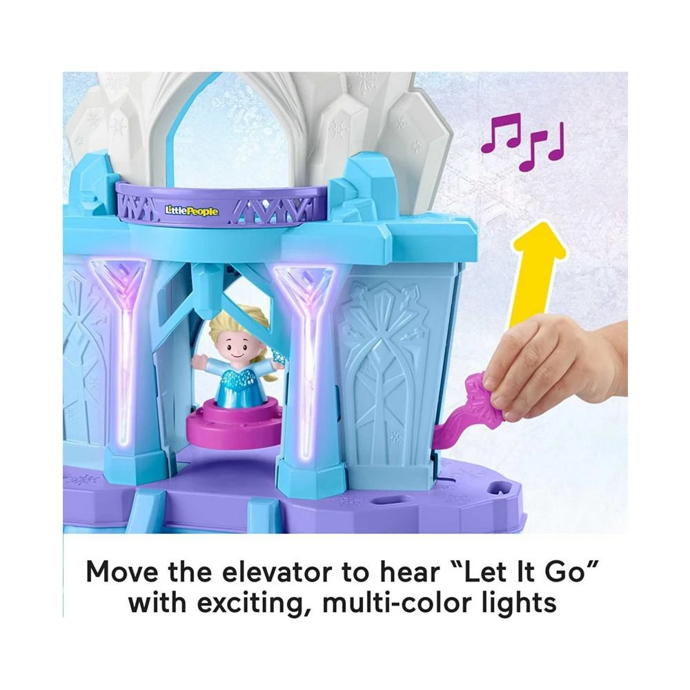 Disney Frozen Toy, Fisher-Price Little People Playset with Anna & Elsa Figures, Elsa’s Enchanted Lights Palace 商品