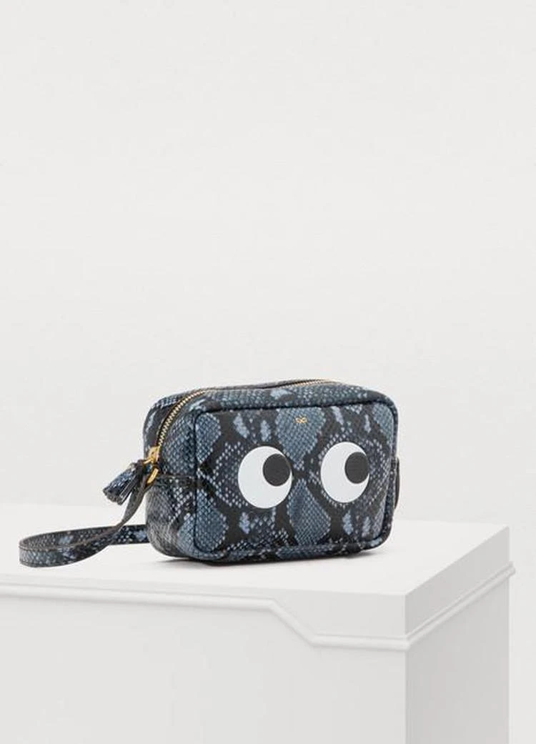 商品Anya Hindmarch|Eyes python print mini 斜挎包,价格¥4073,第3张图片详细描述