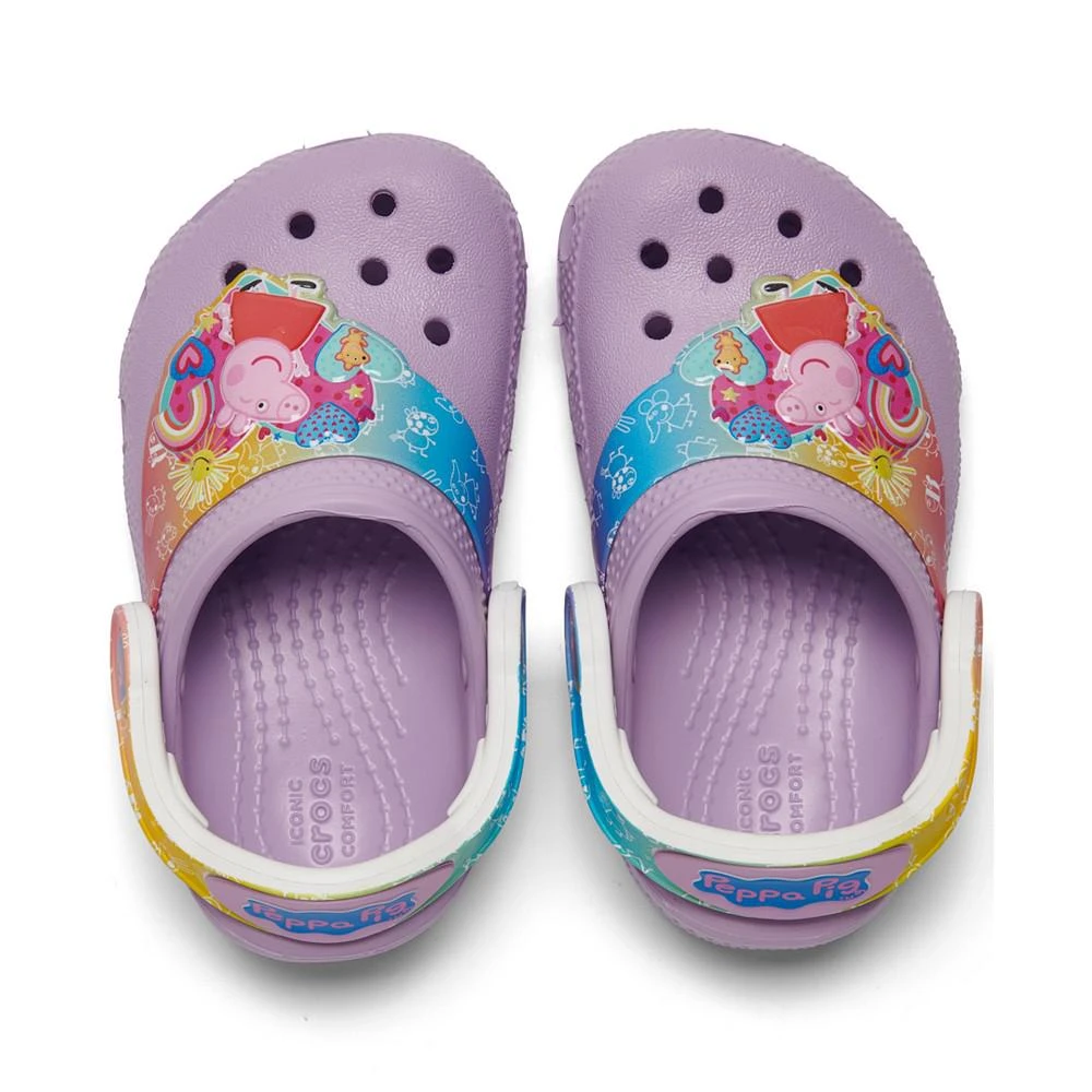 商品Crocs|Toddler Girls Peppa Pig Classic Clogs from Finish Line,价格¥299,第5张图片详细描述