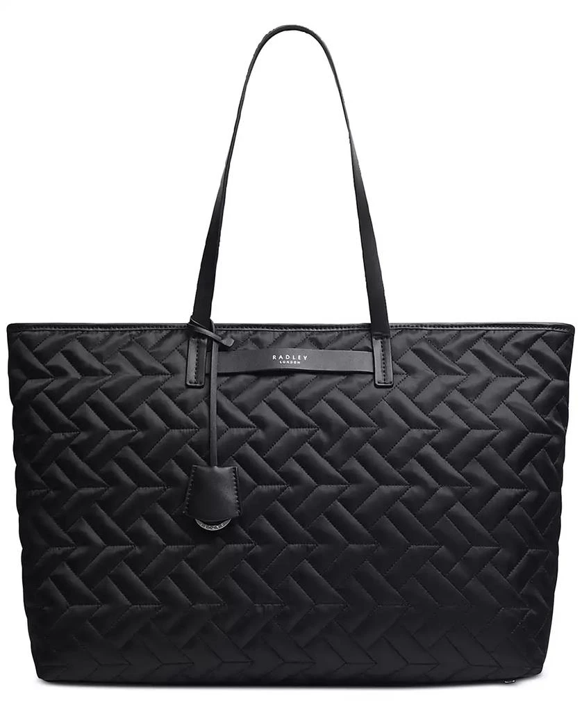 商品Radley|Finsbury Park Quilt Large Ziptop Satchel,价格¥667,第1张图片