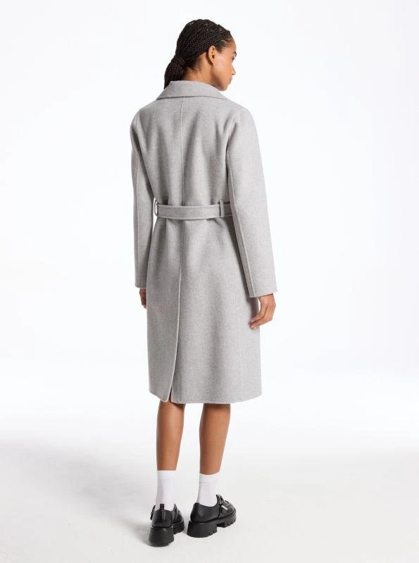 商品Michael Kors|女式 羊毛混纺裹身大衣,价格¥953,第2张图片详细描述
