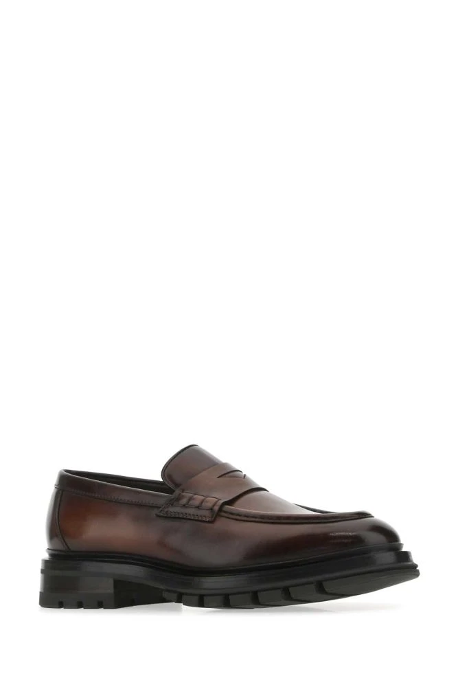 商品【商品预售7天】 Santoni|Santoni 男士商务休闲鞋 MCCO17754MM7HNEFT50 棕色,价格¥3878,第5张图片详细描述