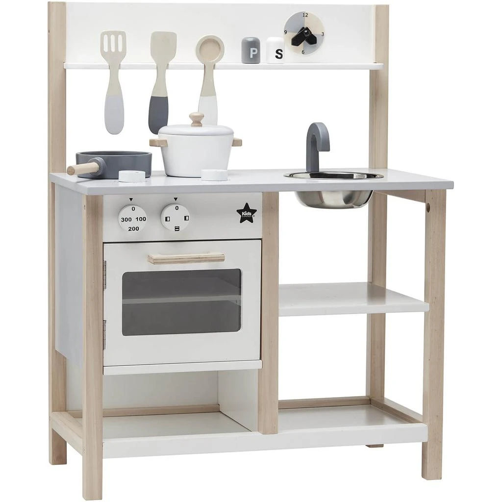 商品Kids Concept|Kids Concept Kitchen - Natural/White,价格¥780,第1张图片