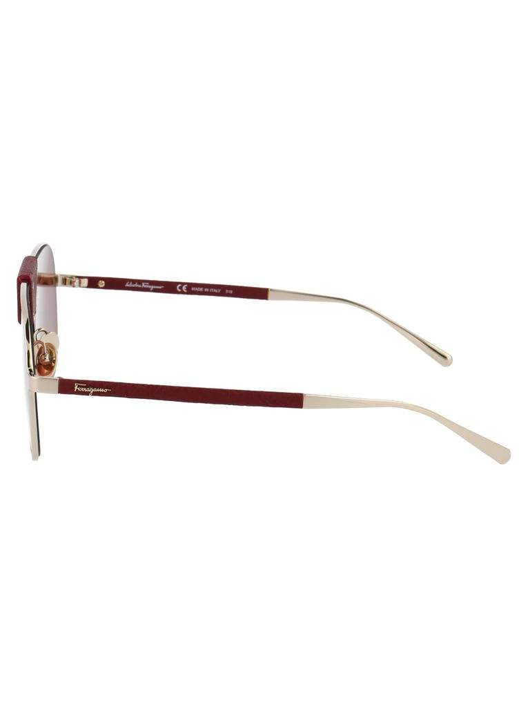 商品Salvatore Ferragamo|Salvatore Ferragamo Eyewear Sf220sl Sunglasses,价格¥1874,第3张图片详细描述