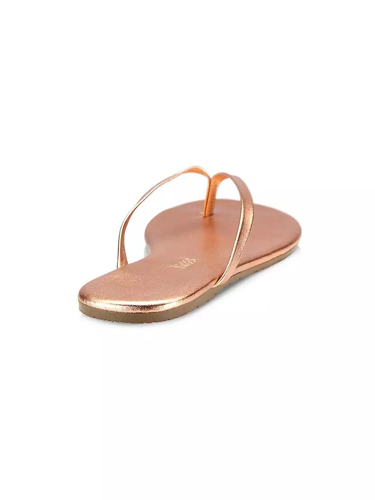 商品Tkees|Shadows Metallic Flip Flops,价格¥453,第3张图片详细描述