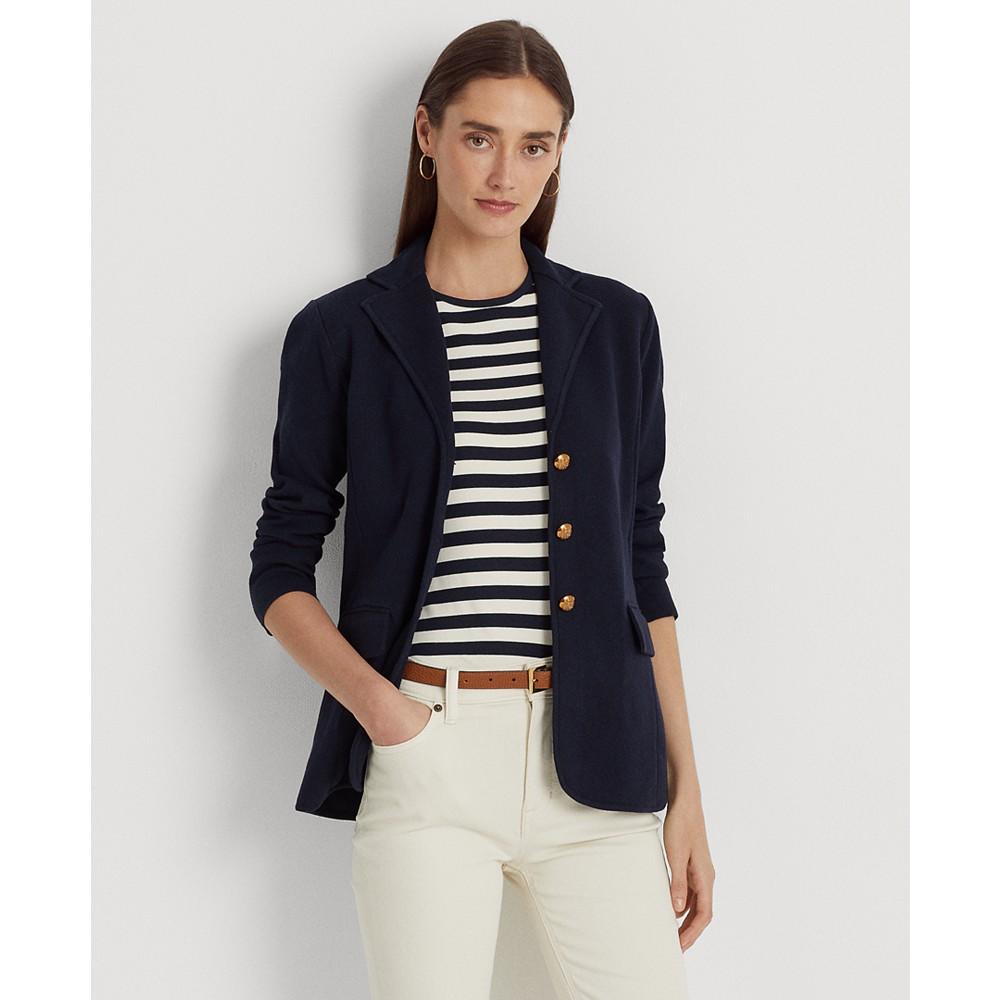 Lauren Ralph Lauren | Sweater-Knit Blazer, Regular & Petite 1498.69元 商品图片