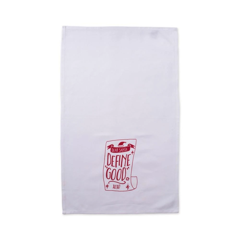 Assorted Dear Santa Holiday Printed Dishtowel Set 商品