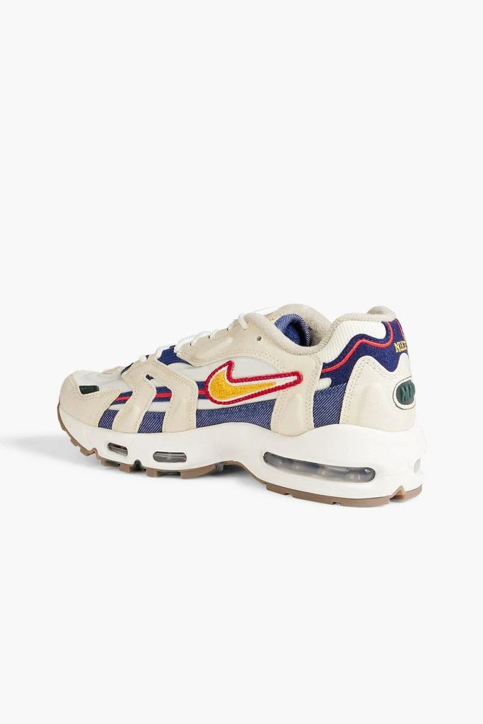 商品NIKE|Air Max 96 II denim-trimmed twill and shell sneakers,价格¥783,第3张图片详细描述