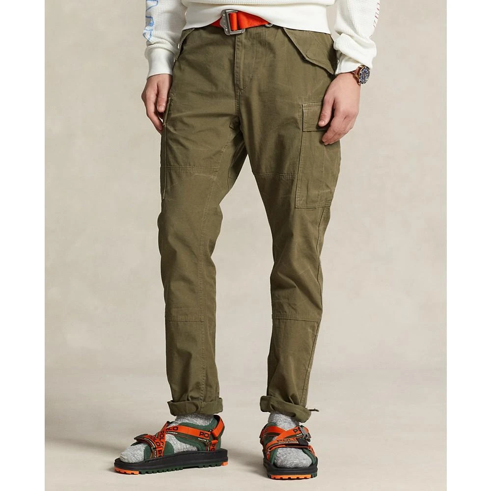 商品Ralph Lauren|Men's Slim Fit Canvas Cargo Pants,价格¥1102,第3张图片详细描述