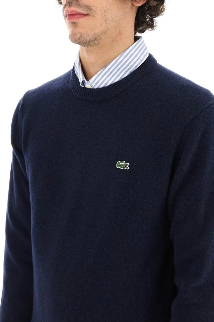 商品Lacoste|REGULAR FIT WOOL SWEATER WITH LOGO,价格¥1102,第5张图片详细描述